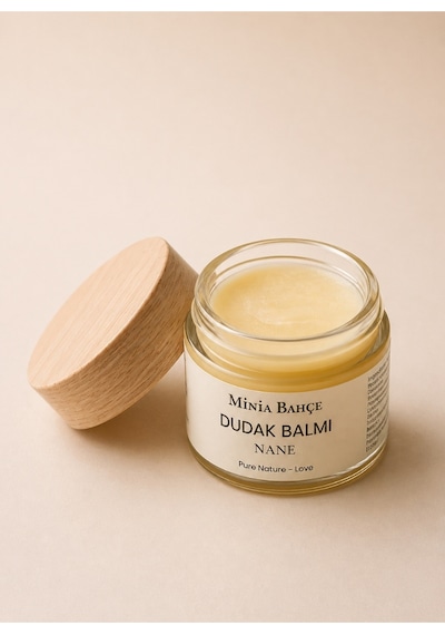 Nane Dudak Balmı %100 Doğal İçerikli Nemlendirici Dudak Bakımı 10 Ml