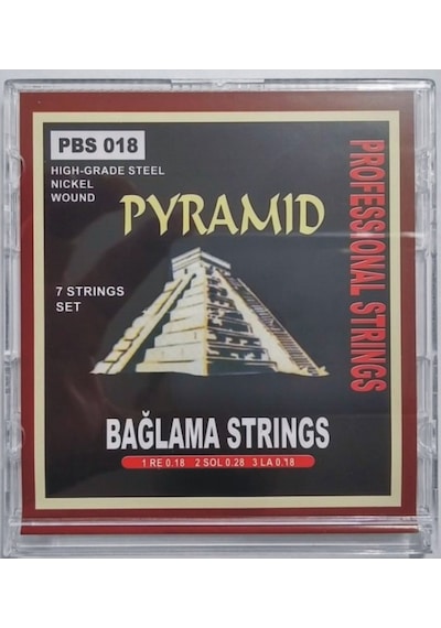 Pyramid Pbs018 Kısa Sap Saz Teli Cd Kutu