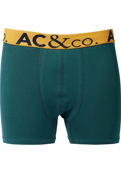 Ac&Co / Altınyıldız Classics Erkek Karısık Pamuklu Esnek Desensiz 5'Li Boxer Paketi