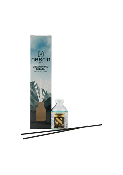 Nesrin Okyanus 50 Ml Çubuklu Oda Ve Oto Kokusu Reed Diffuser, Kalıcı Ortam Kokusu - 8690352954100i