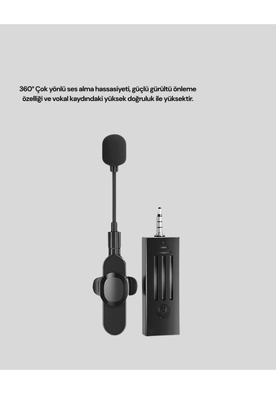 Kablosuz Mikrofon K35