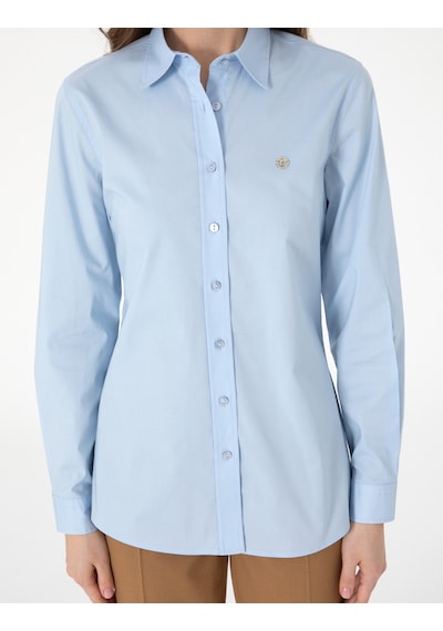 Pierre Cardin Kadın Açık Mavi Gömlek Desenli 50313589-vr003 Açık Mavi Pierre Cardin Kadın Açık Mavi Gömlek Desenli 50313589-vr003 Açık Mavi