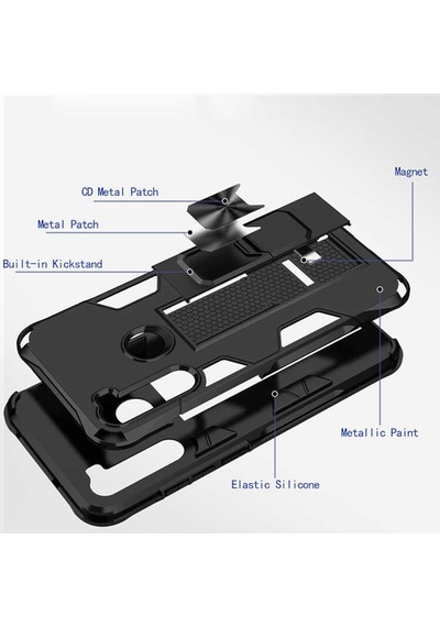 Xiaomi Redmi Note 8 Kilif Wolverine Armour Case 446778657