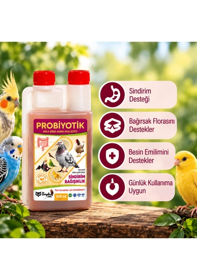 Probiyotik Mılk Bırd Anne Kuş Şurubu 500 Ml