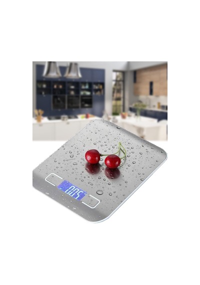 Crown 7010 5 Kg Mutfak Tartısı Lcd Ekranlı Dijital Hasas Terazisi Pilli Gri 1410 Açık Bej