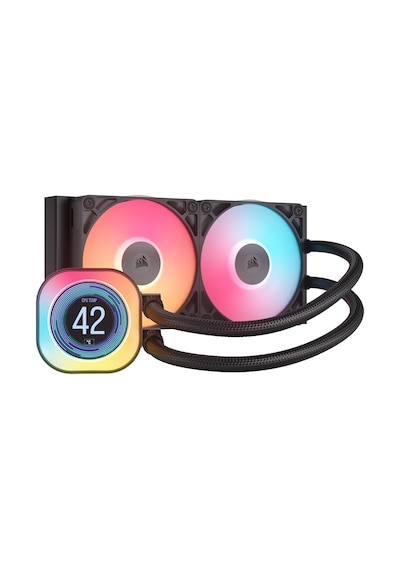 İcue Lınk Tıtan 240 Rx Rgb Lcd Aıo 240mm İşlemci Soğutucusu Cw-9061022-ww Diğer