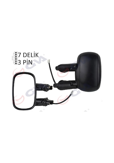 Gva Dış Dikiz Aynası Sol Elektrikli Astarlı Fıat Doblo 00 10 Konveks 3 Fiş Gva 1029111 735296234
