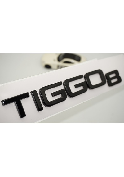 Dk Tuning Chery Tiggo 8 Bagaj Siyah Abs Yazı Logo Amblem Bagaj Arma