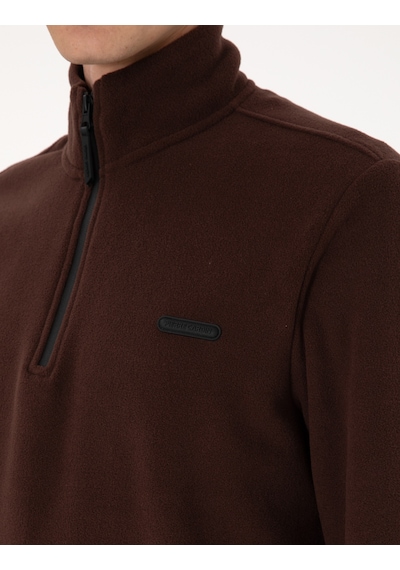 Pierre Cardin Erkek Kahverengi Sweatshirt 50314056-vr029 Kahverengi