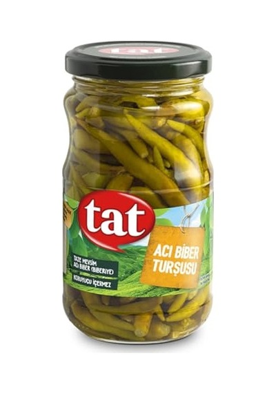 Jalapeno Biber Turşusu Cam Kavanoz 330 Gr