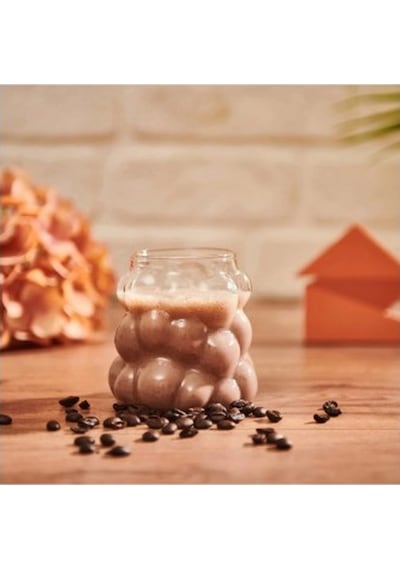 Borosilikat Bubble Bardak Şeffaf