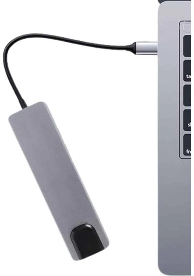 Usb Type-c Hub Dönüştürücü Çevirici Çoklayıcı Macbook Uyumlu Çevirici 8 Portlu Najmaddin