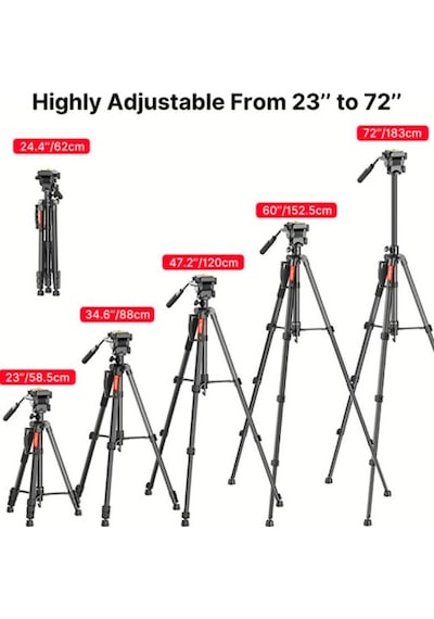 Ulanzi U-select Vt-02 Hafif Taşınabilir 360 Alüminyum Tripod Monopod Diğer
