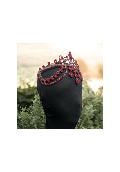 Hürrem Gelin Tacı Kına,söz,nişan,after Taç Kırmızı - 694980867 Kırmızı