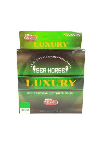 Luxury 9x 300m İp Misina Yeşil 0.14mm