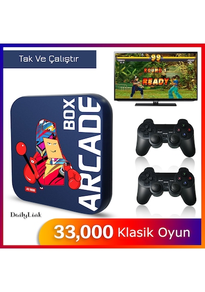 Arcade PS1/PSP/N64 Retro Arcade Box Video Oyun Konsolu