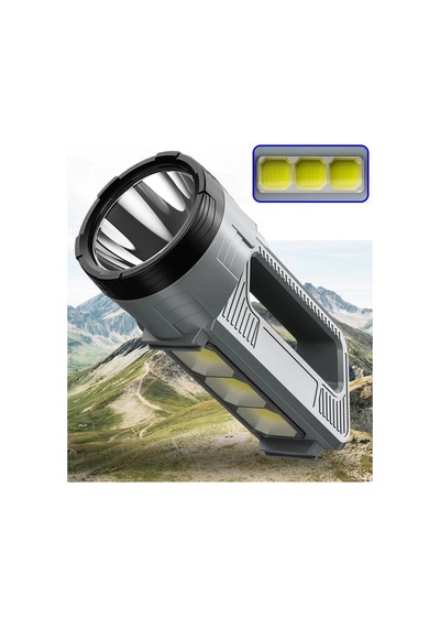 Güçlü Şarjlı Fener Masa Lambası Wt-603 Çok Renkli 71470012