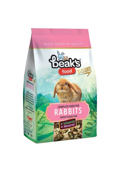 Beaks Karışık Tavşan Yemi 500 gr