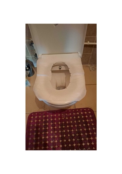 20 Gr Extra Kalın -150 Yaprak Klozet Kapak Örtüsü