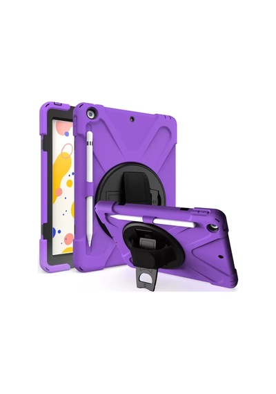 Newface Apple İpad 5 Air 9.7 Kılıf Amazing Tablet Kapak - Mor Tablet Kılıfı