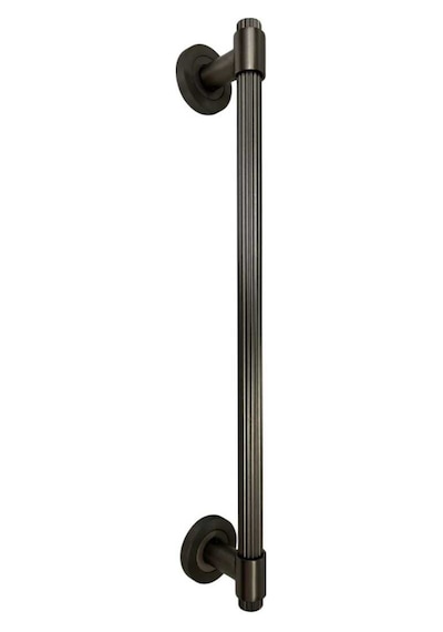 Sese Bade Modeli Çekme Kapı Kolu Antrasit Renk Kol 40 Cm 202-50-40-54