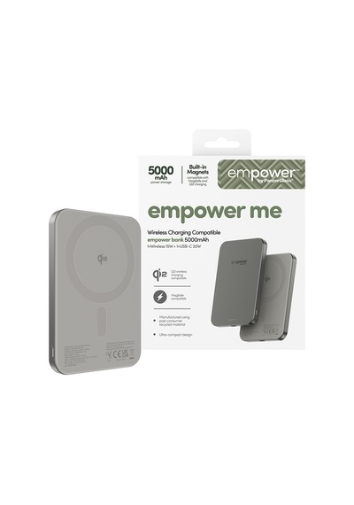 Empower By Panzerglass 5000mah Powerbank Titanium Gri Titanyum