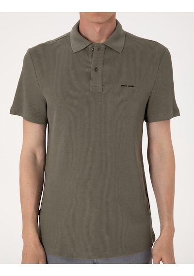 Pierre Cardin Erkek Haki Tişört 50309946-vr027 Haki