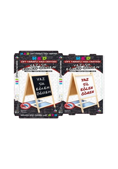 Yazı Tahtası Çift Taraflı Ayaklı Mıknatıslı Yazı Tahtası Seti 110 X 60 Çok Renkli