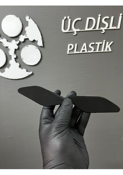 Jetta Glı Far Yıkama Kapağı Sağ Sol Set Siyah 3d Baskı 1 Set