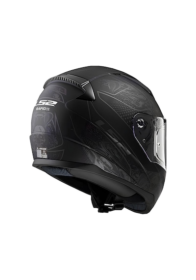 Ls2 Rapıd 2 Crypt Kask Siyah