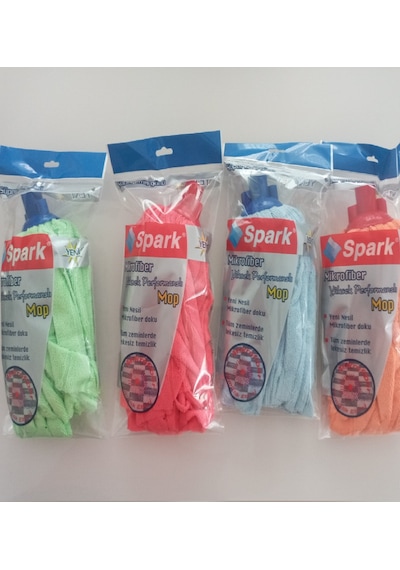 Spark 3 Adet Mikrofiber Havlu Vileda Paspas Mop Yedek Ucu