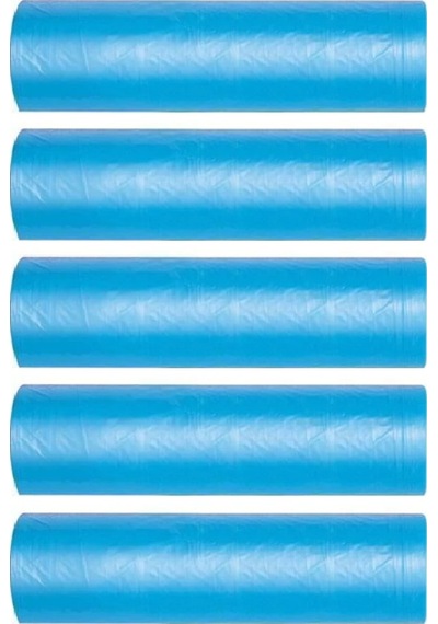 J-250 Jumbo Boy Çöp Poşeti 80X110 Cm 10 Lu Rulo 5 Paket 50 Adet N11.1537