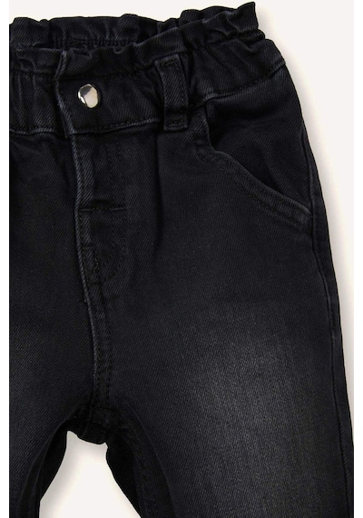 Defacto Paperbag İspanyol Paça Jean Pantolon Kız Bebek G3411a526spnm40 Siyah-nm40