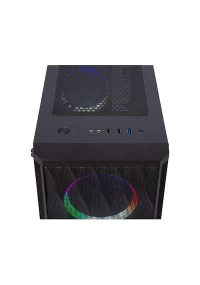Rampage X-Horse 850 W 80+ 4x12 CM ARGB Fan Mid Tower Oyuncu Bilgisayar Kasası