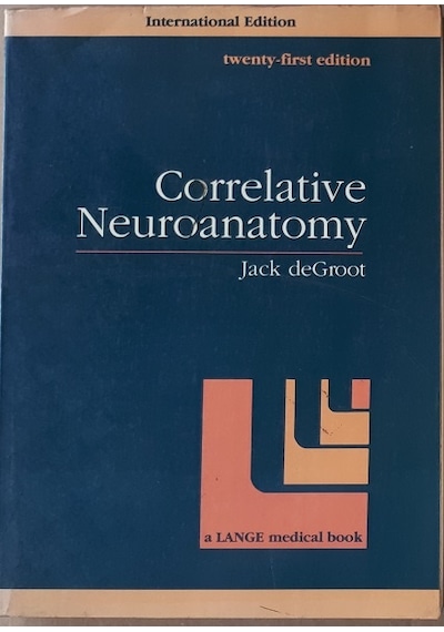 Correlative Neuroanatomy İngilizce 1991 Yılı Basım