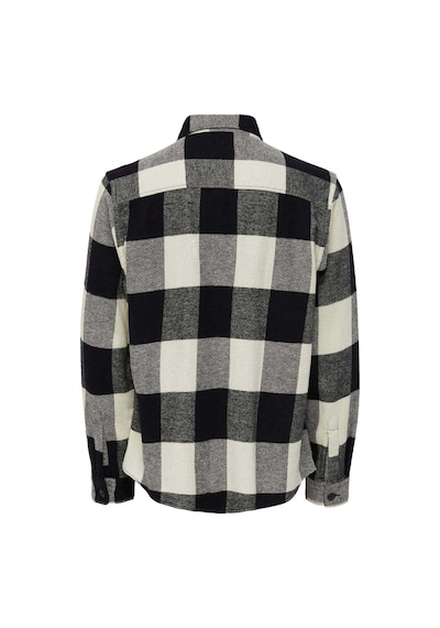 Only & Sons Erkek Onsmılo Kareli Çift Cepli %100 Pamuk Gömlek 22019854 Siyah Only & Sons Erkek Onsmılo Kareli Çift Cepli %100 Pamuk Gömlek 22019854 Siyah
