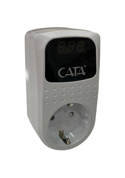 Cata Akım Korumalı Tekli Topraklı Priz Regülatör
