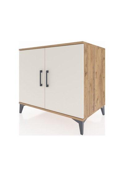 Kronos Şifonyer Tek Raflı 2 Kapaklı 88x59x80 Çam-aytaşı Çam
