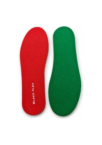 Black Flex Sponge Memory Foam Kırmızı Erkek İç Tabanlık
