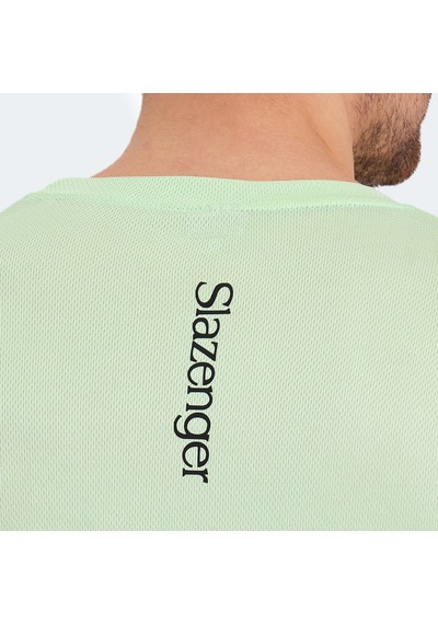 Slazenger ODALIS I Erkek  Yeşil Tişört