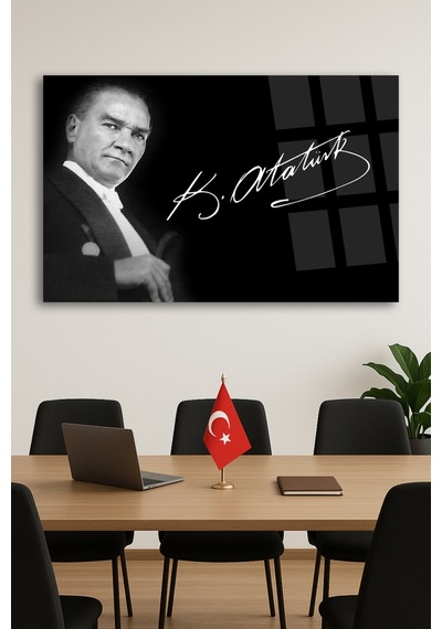 Atatürk İmzalı Atatürk Cam Tablo Modern Sanat Tablosu Canlı Renkli Baskı Ofis Ve Çalışma Odası Anlamlı Hediye Seçeneği Kolay Montaj Askılı Atatürk İmzalı Atatürk Cam Tablo Modern Sanat Tablosu Canlı Renkli Baskı Ofis Ve Çalışma Odası Anlamlı Hediye Seçeneği Kolay Montaj Askılı