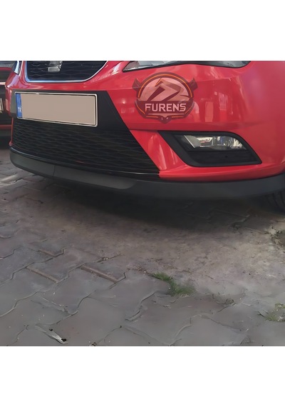 Seat İbiza Mk3 2014-2023 Uyumlu H Lip Esnek Ön Lip 2 Parça Karlık Ön Ek Tampon Altı Dill