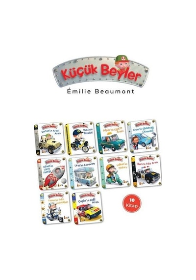 Küçük Beyler Seti - 10 Kitap Takım - Emilie Beaumont - Bıcırık Yayınları