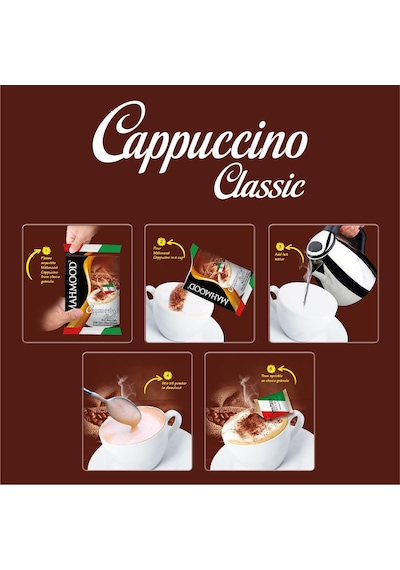 Mahmood Cappuccino Çikolata Parçacıklı 20 x 25 G