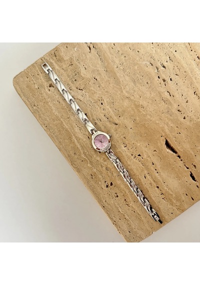 Norel Silver Pembe Saat