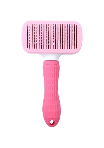 Kedi Ve Köpek Tüy Toplama Tarağı Pembe