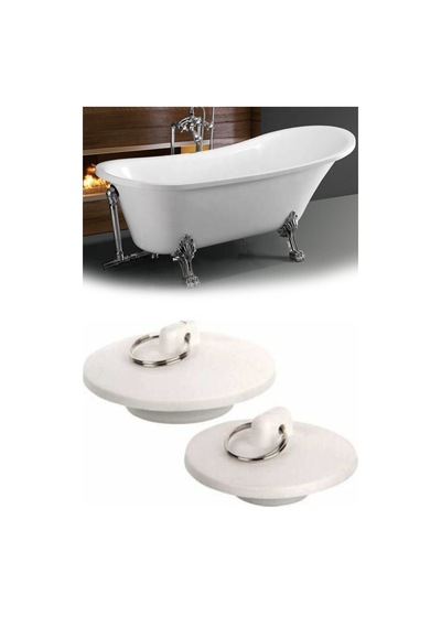 Küvet Ve Lavabo Tıpası Duble 2li Set Plastik Diğer