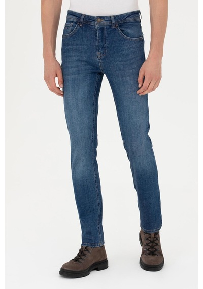 U.S. Polo Assn. Erkek İndigo Jean Pantolon 1684865