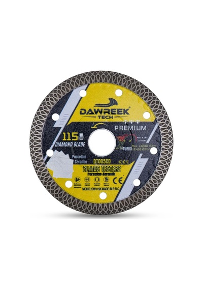 Dawreek Dt005cd 115mm Premium Sürekli Çember Pro Elmas Testere Seramik