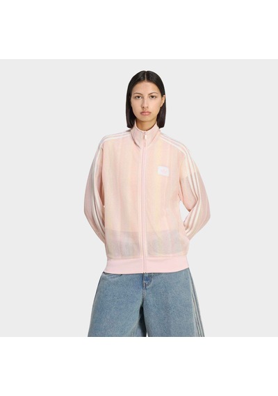 Adidas Originals Summer Glow Knitted Firebird Kadın Pembe Ceket Ky2031